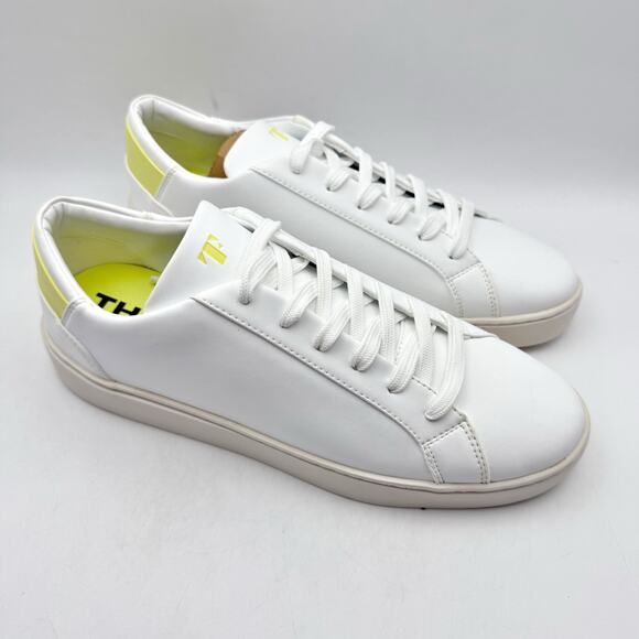 Thousand Fell Mens Lace Up Sneakers US 10 EU 43 White NIB - Picture 5 of 12
